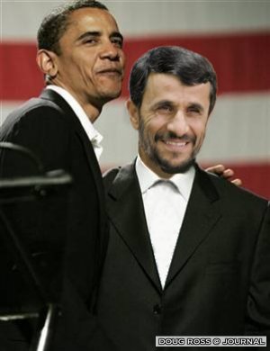 احمدي نژاد و اوباما